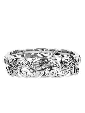 Paisley Portico Stretchy Bracelet